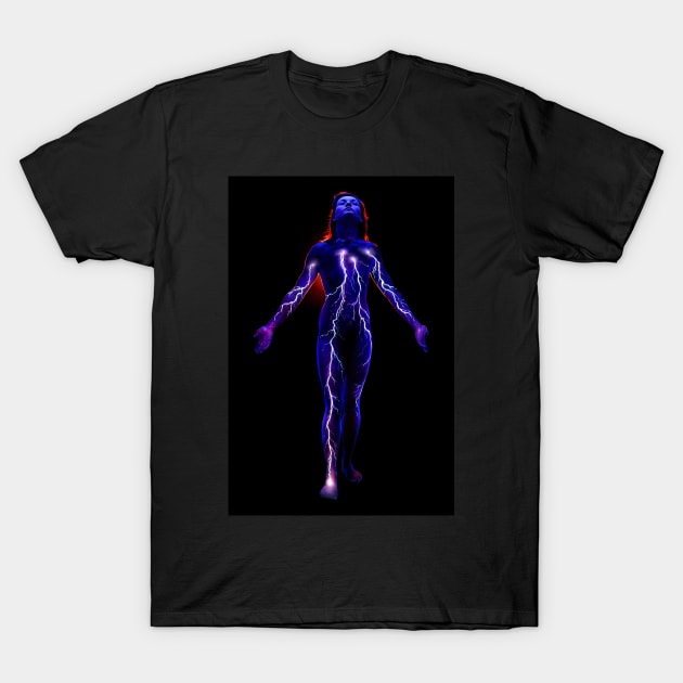 Body Electric T-Shirt by UnderBlackLight